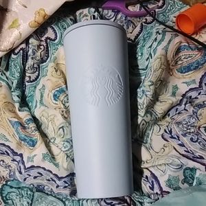 Starbucks princess Light blue matte 24 oz  rare